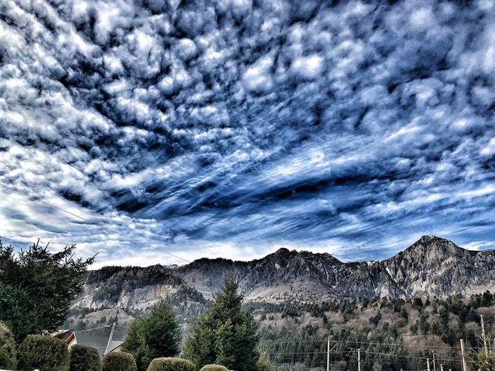 Nori peste Bucegi